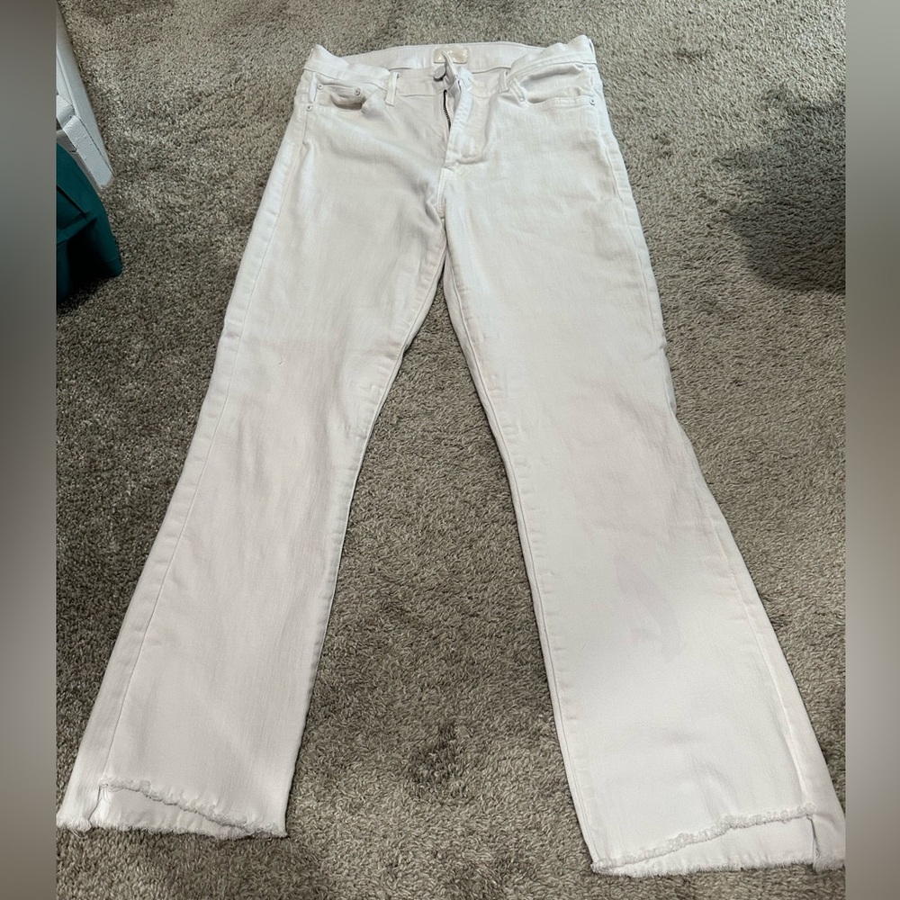 Mother - The Insider Crop Step Fray